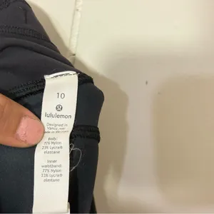 Lululemon Align Pant II Camo Black Gray Size 10 High Rise Yoga Leggings thumbnail 6