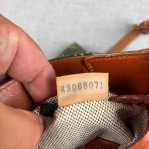 Dooney & Bourke Crossbody Bag Womens Small Green Canvas Leather Monogram thumbnail 13