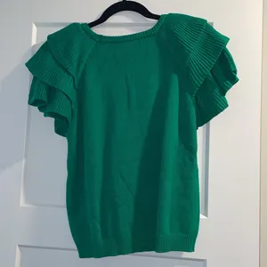 Sugar lips ruffle sleeve sweater- Size: Medium thumbnail 2