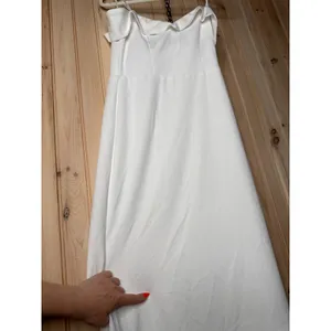 Lulus Arienne White Off-the-Shoulder Mermaid Dress Wedding Bridal Elegant Medium thumbnail 11