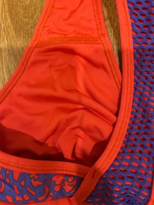 Zumba officials Zumba Scribble V-Bra in "Rev Me Up Red With Z-Dri technology XS thumbnail 14