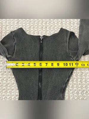 The K Label Kache ribbed Top size Small Black thumbnail 8