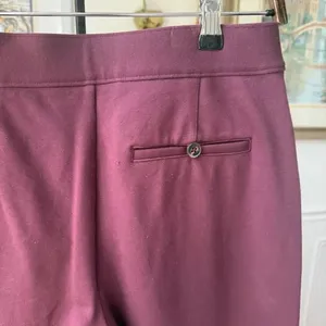 Spanx Air Essentials Wide Leg 20385R Chianti Burgundy Merlot Maroon M thumbnail 7