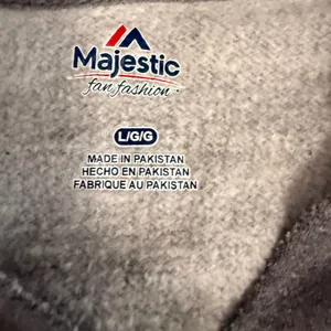 Majestic Chicago Cubs 2016 World Series Champions Hoodie V Neck Gray Size Large thumbnail 6