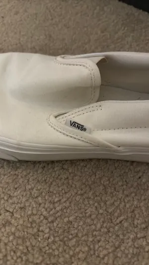 Vans Unisex Slip-On White shoes thumbnail 5