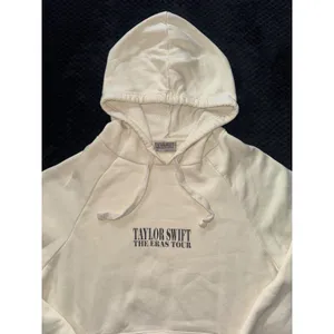 Taylor Swift The Eras Tour Cream Official Merch Oversized Hoodie Sweatshirt Sz M thumbnail 3