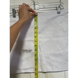 Toga Pulla White Drawstring Dust Bag Organizer thumbnail 2