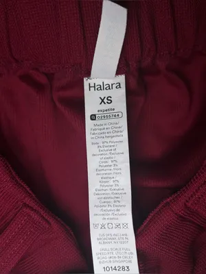 Halara High Waisted Pocket Wide Leg Waffle Knit Work Pants Womens Size XS Petite thumbnail 10