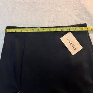 SHEIN Bae Black Mini‎ Skirt With Rhinestones Size Medium thumbnail 4