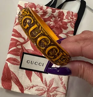 Gucci Resin Bangle thumbnail 1