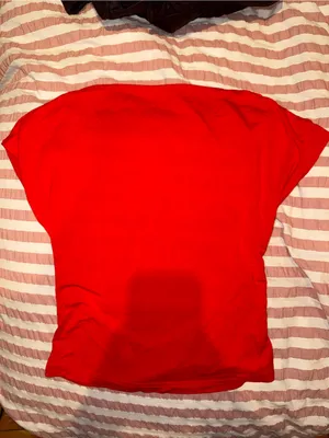SheIn Red backless top thumbnail 2