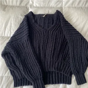 Free People Sweater Knit Oversized thumbnail 1