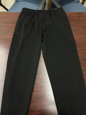 Mens Black Sweatpant Joggers Size X-Large thumbnail 3