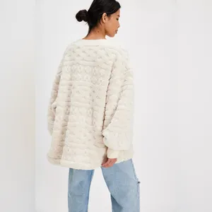 Free people Cable Knit Sweatshirt thumbnail 2