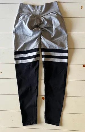 Grey Booty Scrunch Legging Size L thumbnail 2