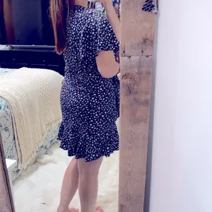 SHEIN flirty floral wrap dress size large thumbnail 5