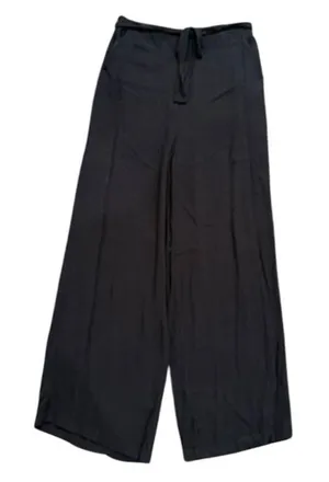 Forever 21 Contemporary High Waisted Wide Leg Pants in Black, Size XL thumbnail 1