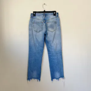 Free People We The Free Maggie Straight Jean In Medium Wash Size 25 thumbnail 6