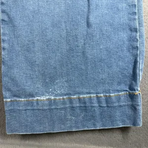 Avec Les Filles Wide Leg Jeans Womens 30 Blue Med Wash High Rise Stretch Denim thumbnail 4