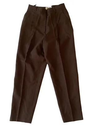 Focus 2000 Wool Pants Brown Size 10 thumbnail 1