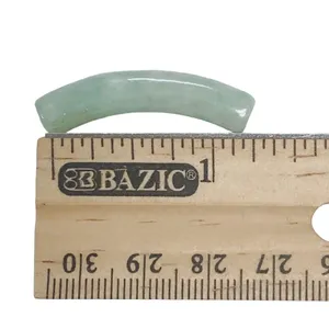 The Bar Curved Jade Bar Necklace Or Bracelet Repair Replacement 1 Pc thumbnail 4