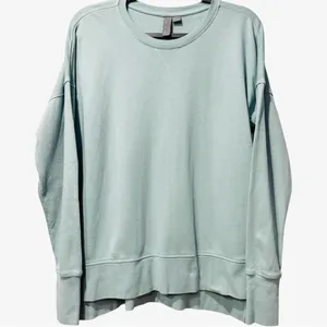 Sweaty Betty After‎ Class Longline Crewneck Oversized Sweatshirt Sky Blue Small thumbnail 2