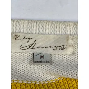 Vintage Havana Women's Beige Knitted Sweater/Pullover Size M SKU 5808 thumbnail 4