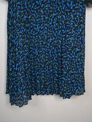 Anthropologie Skies Are Blue Women's XS V-Neck Long Sleeve Lined Midi Dress thumbnail 7