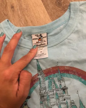 WDW Vintage Style Crop Tee thumbnail 2