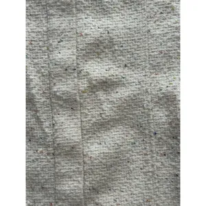 House of Harlow 1960 Tweed Boucle Mini‎ Dress Medium White Square Neck Sheath thumbnail 4
