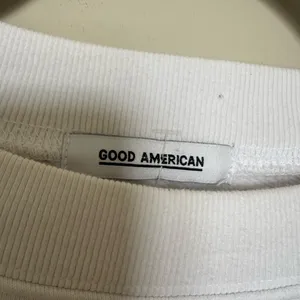 Good American White Crew Neck Sweater thumbnail 3