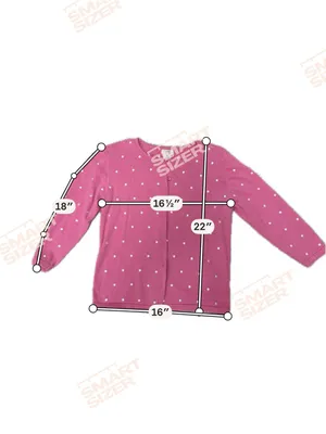 Vintage 90s Baxter & Wells Pink Polka Dot Cotton Cardigan Sweater Small Y2K‎ thumbnail 4