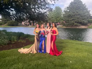prom dress Red Size 2 thumbnail 4