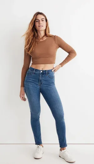 Madewell 9” Mid-Rise Skinny Roadtripper thumbnail 1