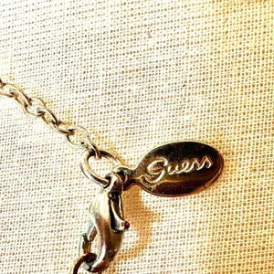 Guess long circle beaded long necklace thumbnail 6
