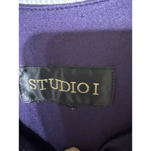 Studio 1 Sleeveless Purple Formal Gown Lined‎ Women's Size 16 Sequins and Beads thumbnail 2