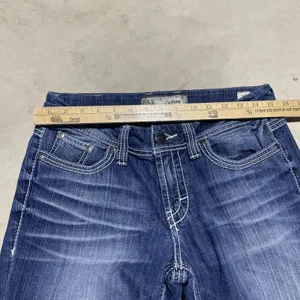 BKE Culture Stretch Bootcut Jeans Blue Medium Wash Women's SZ 30x28 Cowgirl thumbnail 4