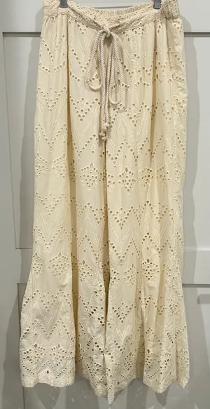 Free People Emma Eyelet Pants thumbnail 4