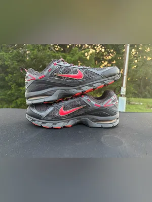 NIKE Trail Ridge Sz 8 Pink Gray Black SNEAKERS SHOES 9.5 hiking travel, athletic thumbnail 3