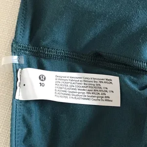 Lululemon Ribbed Nulu Asymmetrical Yoga Bra Light Support thumbnail 10