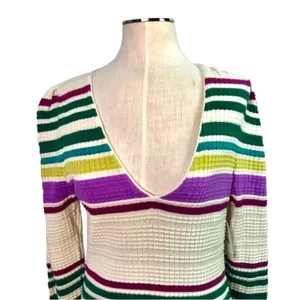 NWT Free People‎ Gidget Knit Sweater Dress in Ivory thumbnail 4