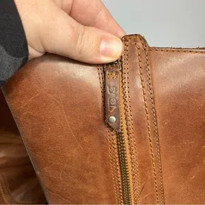 Teva Foxy Tall leather boots cognac leather size 6.5‎ thumbnail 4