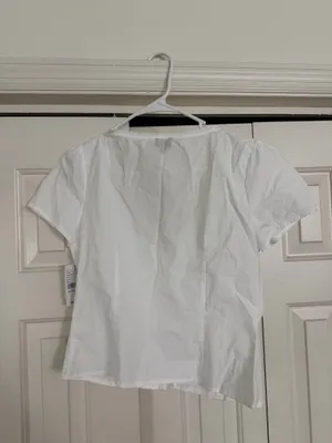 White Button-Up PacSun Top thumbnail 4