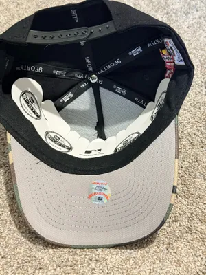 New Era 9FORTY A-Frame Los Angeles Dodgers "Burnt Roses" Camo Brim Edition Hat thumbnail 6