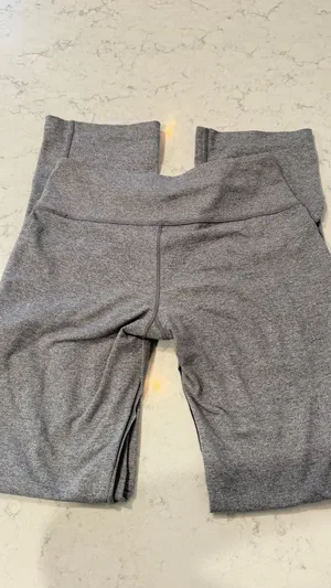 Lululemon Wide-Leg Yoga Grey Pants thumbnail 4