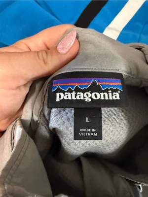Patagonia Women’s Adze‎ Parka Grey Softshell Windblock Water Resistant Long L thumbnail 7