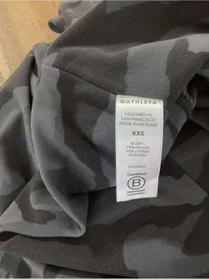 Athleta Salutation Camo Jogger Size XXS thumbnail 7