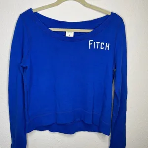 Abercrombie & Fitch Pullover Shirt Blue thumbnail 6