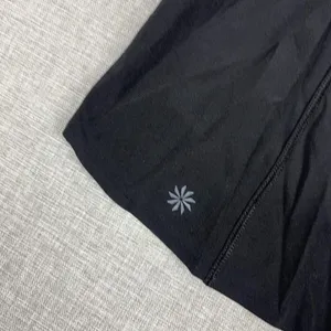 Athleta Skort Womens Medium Black Run With It Running Athletic Shorts Active thumbnail 6