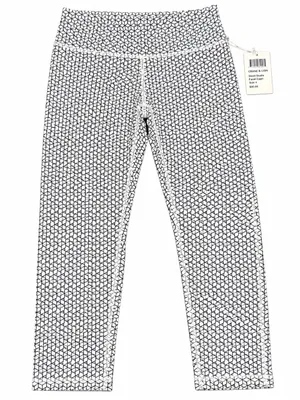 Crane & Lion Dwell Studio Facet Capri Tight 3/4 length Size 4 Leggings $90 thumbnail 1
